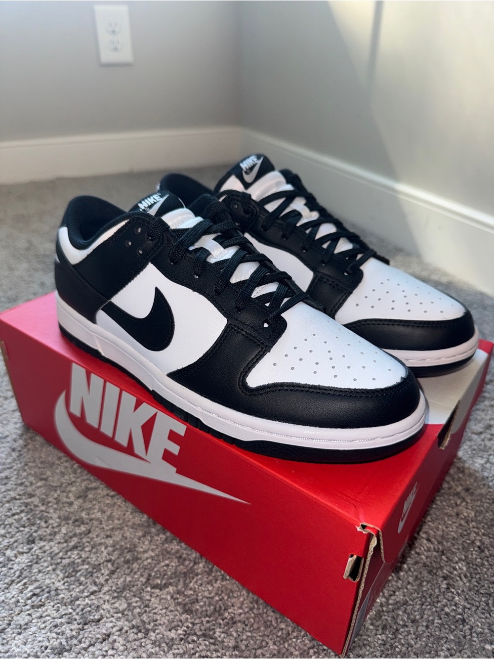 Nike Dunk Low Black & White Panda | Women’s 9.5 | Never Worn 🖤🤍
